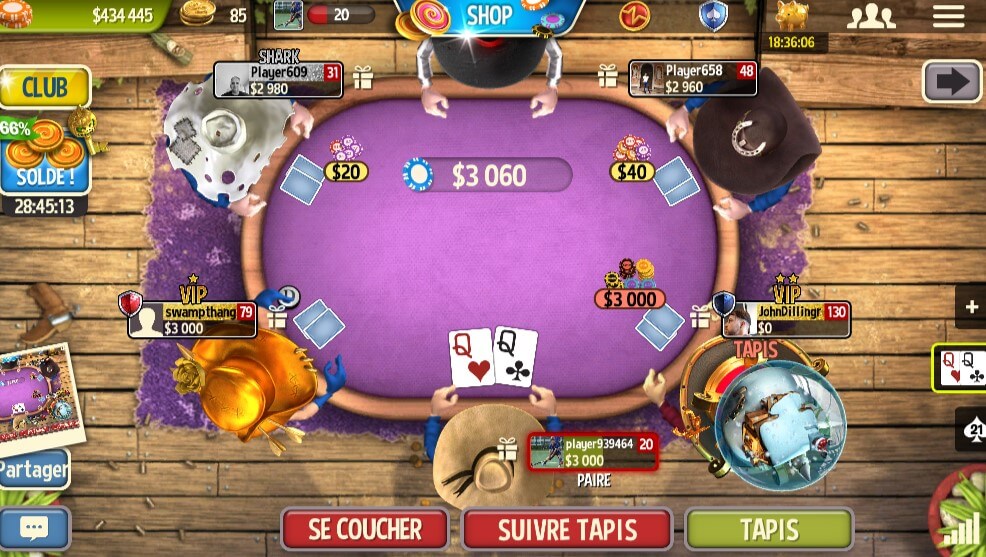 Capture d'écran du jeu Governor of Poker