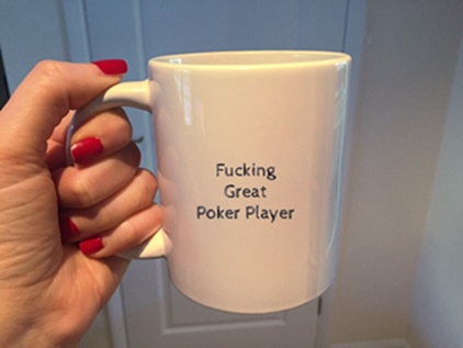 Tasse pour joueur de Poker